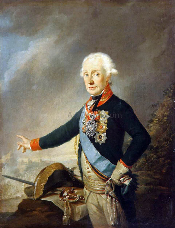  Joseph Kreutzinger Portrait of Count Alexander Suvorov - Art Print