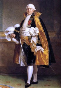  Albert Gregorius Portrait of Count Charles A. Chasset - Art Print