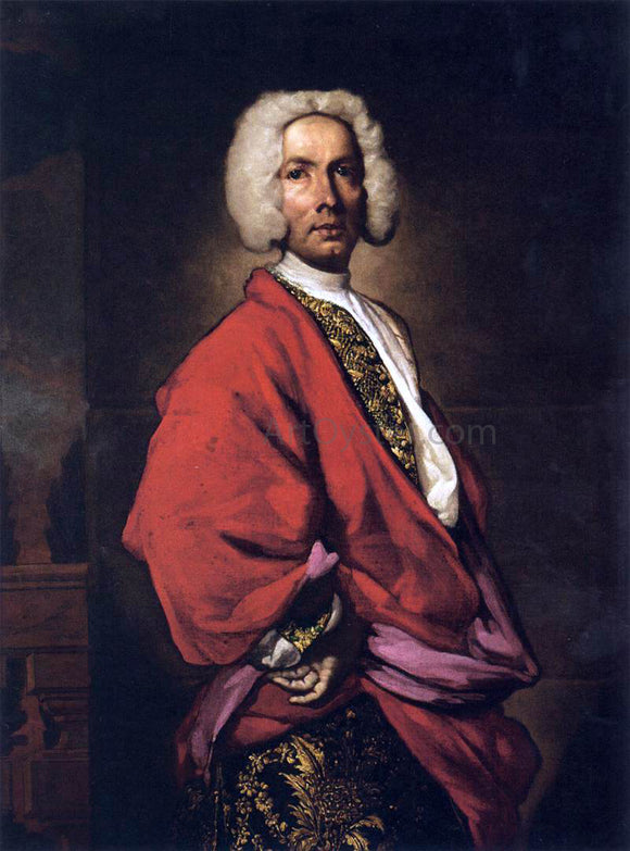  Giuseppe Vittore Fra Galgario  Ghislandi Portrait of Count Galeozzo Secco Suardo (1681-1733) - Art Print