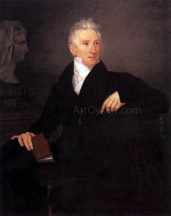  Ludovico Lipparini Portrait of Count Leopoldo Cicognara - Art Print