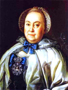  Alexey Petrovich Antropov Portrait of Countess M. A. Rumyantzeva - Art Print