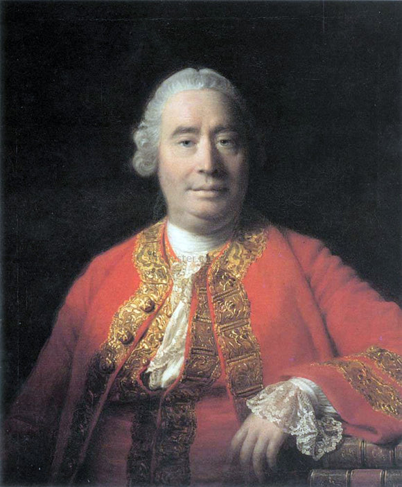  Allan Ramsay Portrait of David Hume - Art Print
