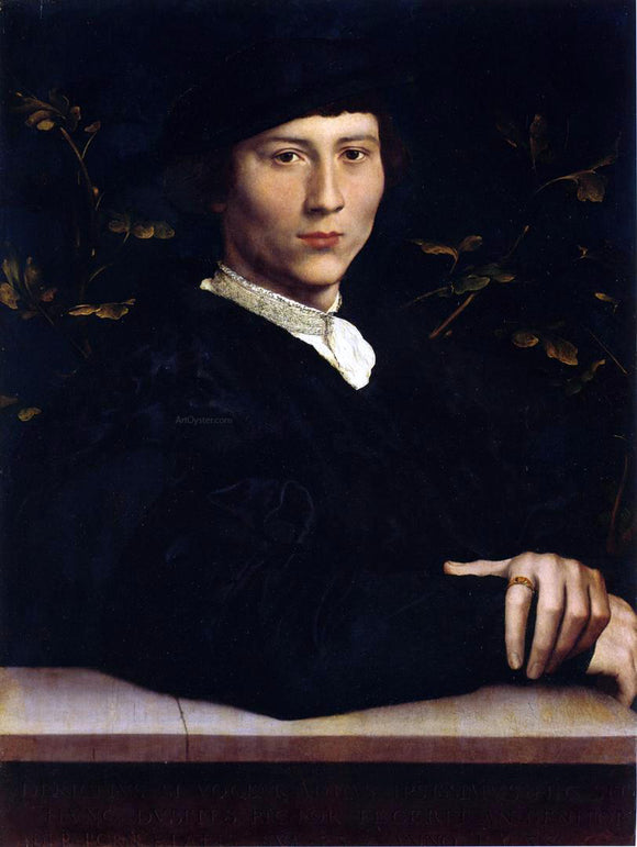 The Younger Hans Holbein Portrait of Derich Born - Art Print