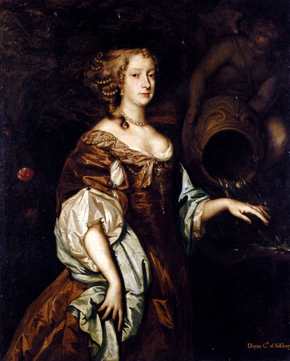 Sir Peter Lely Portrait Of Diana, Countess Of Ailesbury - Art Print