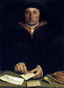 The Younger Hans Holbein Portrait of Dirk Tybis - Art Print