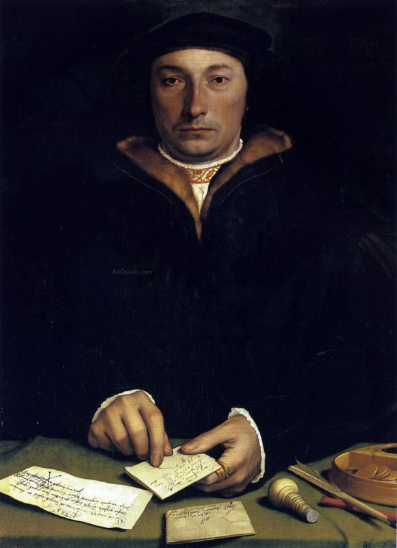  The Younger Hans Holbein Portrait of Dirk Tybis - Art Print