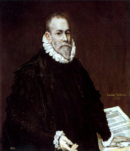  El Greco Portrait of Doctor Rodrigo de la Fuente (El Madico) - Art Print