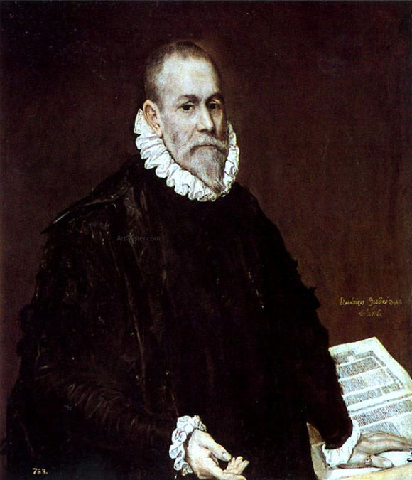  El Greco Portrait of Doctor Rodrigo de la Fuente (El Madico) - Art Print