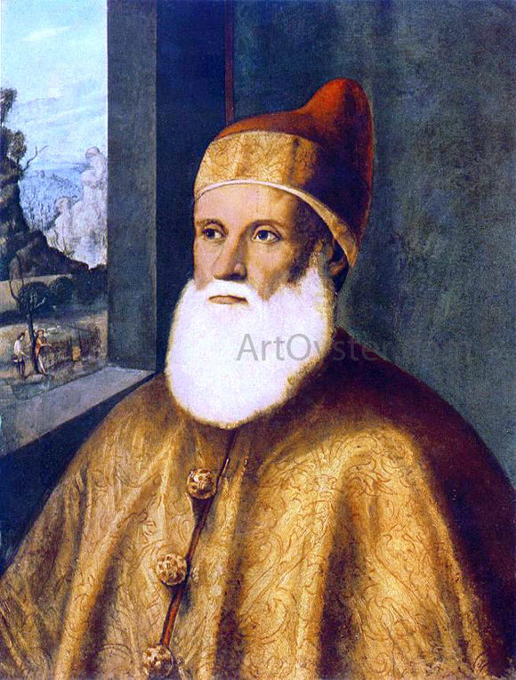  Marco Basaiti Portrait of Doge Agostino Barbarigo - Art Print