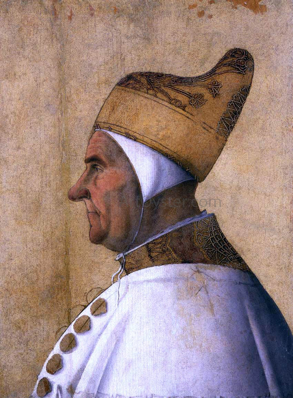  Gentile Bellini Portrait of Doge Giovanni Mocenigo - Art Print