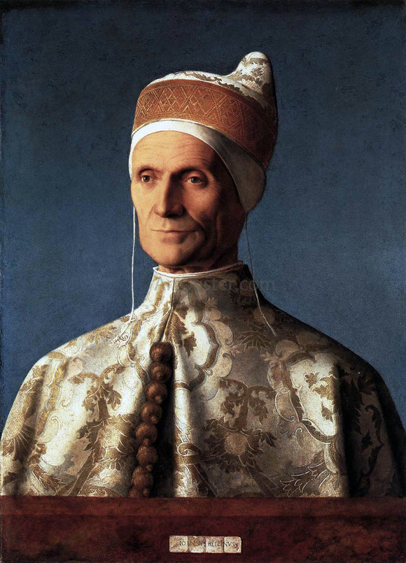  Giovanni Bellini Portrait of Doge Leonardo Loredan - Art Print