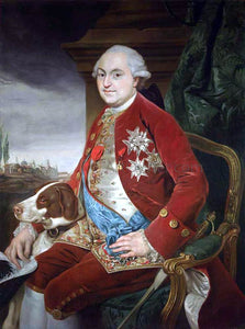  Johann Zoffany Portrait of Don Ferdinando di Borbone, Duke of Parma - Art Print