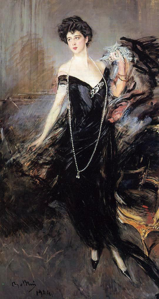  Giovanni Boldini Portrait of Donna Franca Florio - Art Print