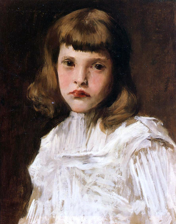  William Merritt Chase Portrait of Dorothy - Art Print