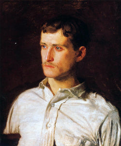  Thomas Eakins Portrait of Douglass Morgan Hall - Art Print