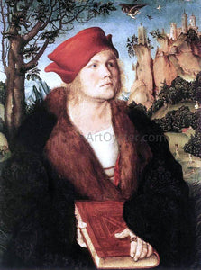  The Elder Lucas Cranach Portrait of Dr. Johannes Cuspinian - Art Print