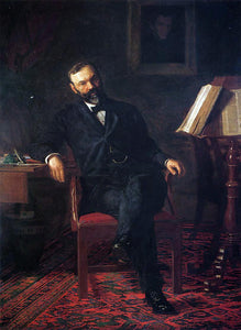  Thomas Eakins Portrait of Dr. John H. Brinton - Art Print