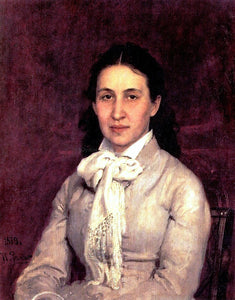  Ilia Efimovich Repin Portrait of E. Mamontova - Art Print