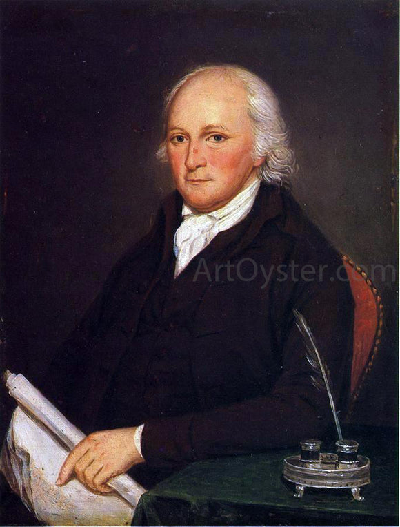  Charles Willson Peale Portrait of Edmund Physick - Art Print