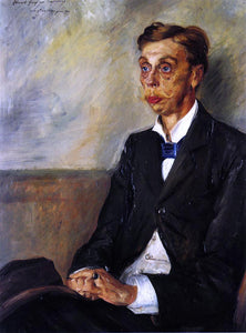  Lovis Corinth Portrait of Eduard, Count Keyserling - Art Print