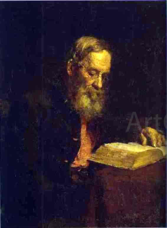  Ilia Efimovich Repin Portrait of Efim Repin, the Artist's Father - Art Print