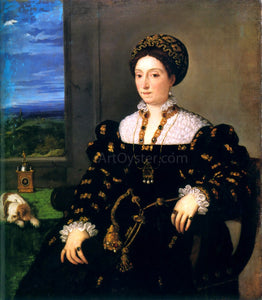  Titian Portrait of Eleonora Gonzaga della Rovere - Art Print