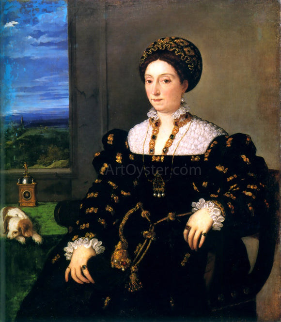  Titian Portrait of Eleonora Gonzaga della Rovere - Art Print