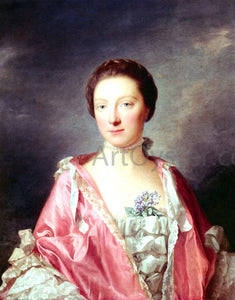  Allan Ramsay Portrait Of Elizabeth Gunning, Duchess Of Argyll - Art Print