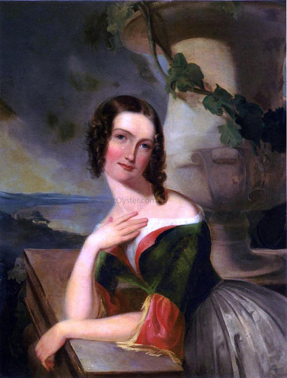  Thomas Sully Portrait of Elizabeth Wharton (Mrs. William J. McCluney) - Art Print