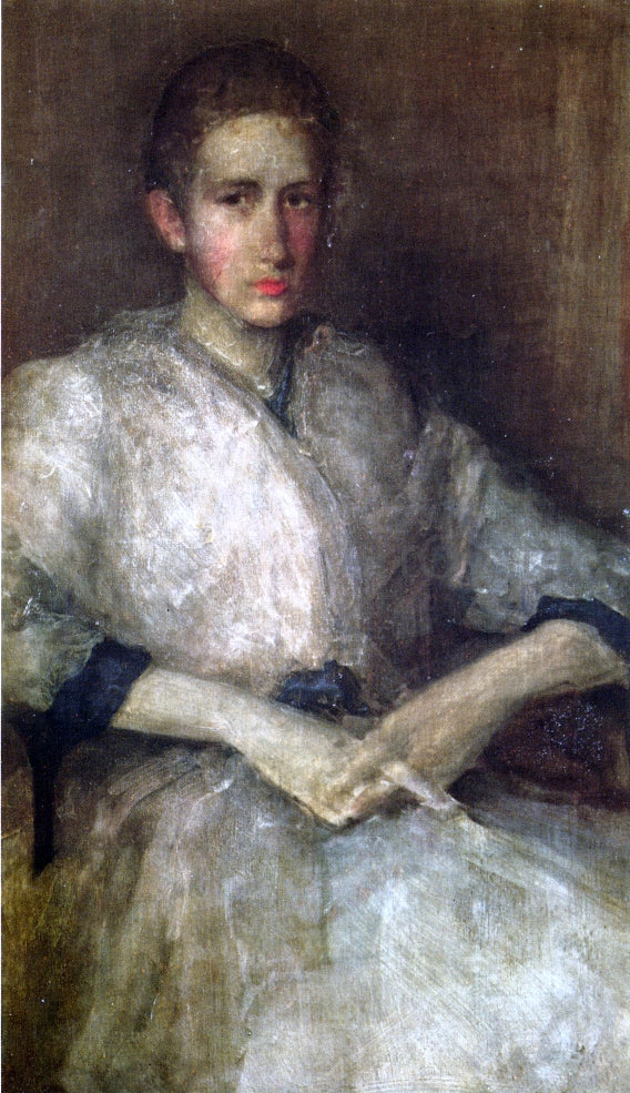  James McNeill Whistler Portrait of Ellen Sturgis Hooper - Art Print
