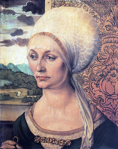  Albrecht Durer Portrait of Elsbeth Tucher - Art Print