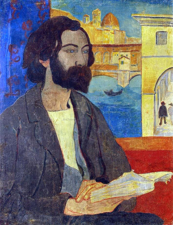  Paul Serusier Portrait of Emile Bernard at Florence - Art Print