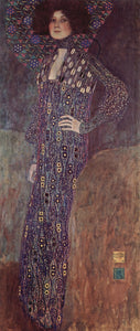  Gustav Klimt Portrait of Emilie Floge - Art Print
