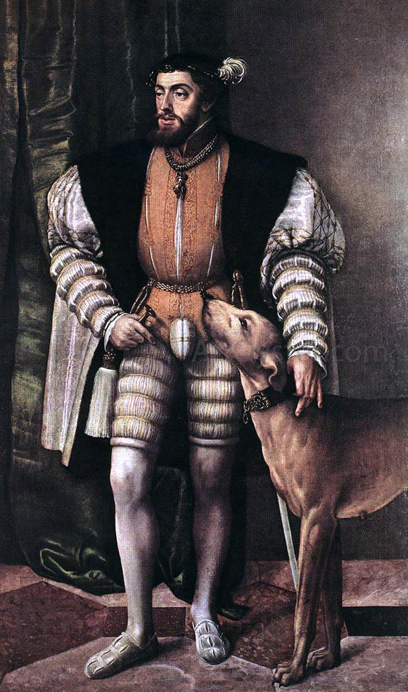  Jacob Seisenegger Portrait of Emperor Charles V - Art Print