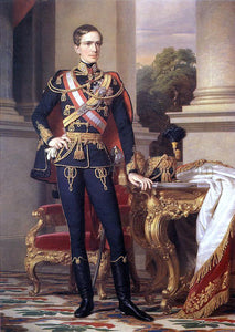  Miklos Barabas Portrait of Emperor Franz Joseph I - Art Print