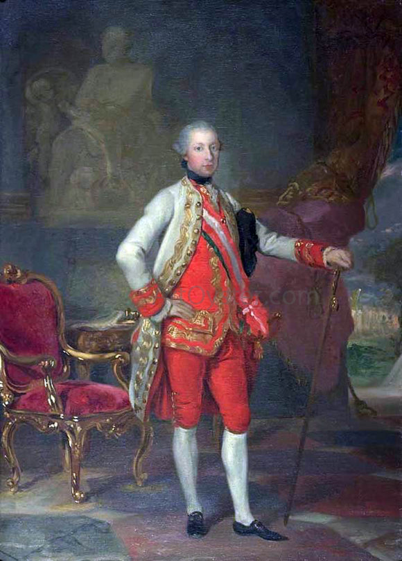  Anton Von Maron Portrait of Emperor Joseph II - Art Print