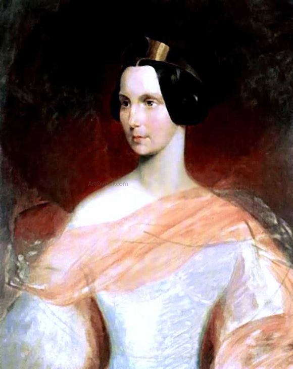 Karl Pavlovich Brulloff Portrait of Empress Alexandra Feodorovna - Art Print