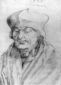  Albrecht Durer Portrait of Erasmus - Art Print