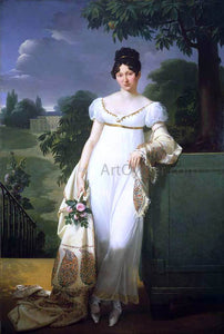  Merry-Joseph Blondel Portrait of Felicite-Louise de Durfort, Marechale de Beurnonville - Art Print