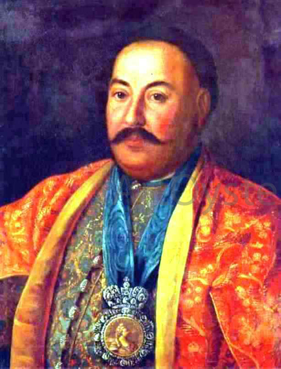 Alexey Petrovich Antropov Portrait of F. Krasnoschiokov - Art Print