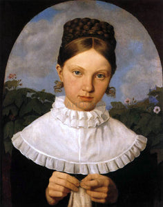  Heinrich Maria Von Hess Portrait of Fanny Gail - Art Print