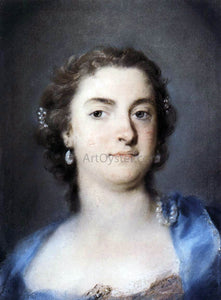  Rosalba Carriera Portrait of Faustina Bordoni Hasse - Art Print