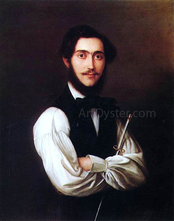  Jakab Marastoni Portrait of Ferenc Friedrich - Art Print