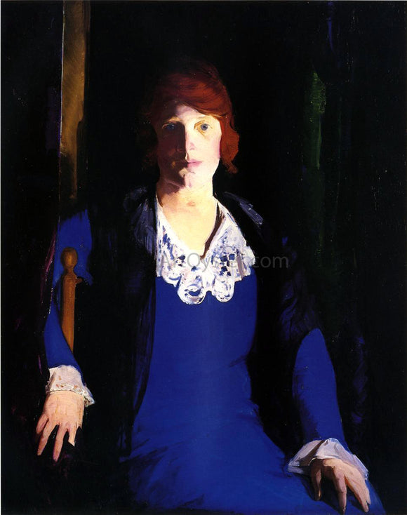  George Wesley Bellows Portrait of Florence Pierce - Art Print
