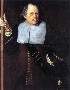  The Elder Jacob Van  Oost Portrait of Fovin de Hasque - Art Print