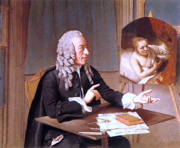  Jean-Etienne Liotard Portrait of Francois Tronchin - Art Print