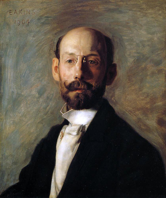  Thomas Eakins Portrait of Frank B. A. Linton - Art Print