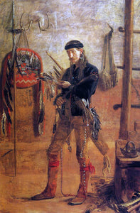  Thomas Eakins Portrait of Frank Hamilton Cushing - Art Print