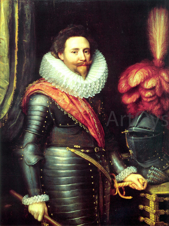  Michiel Jansz. Van Miereveld Portrait of Frederick Hendrick, Prince of Orange-Nassau - Art Print