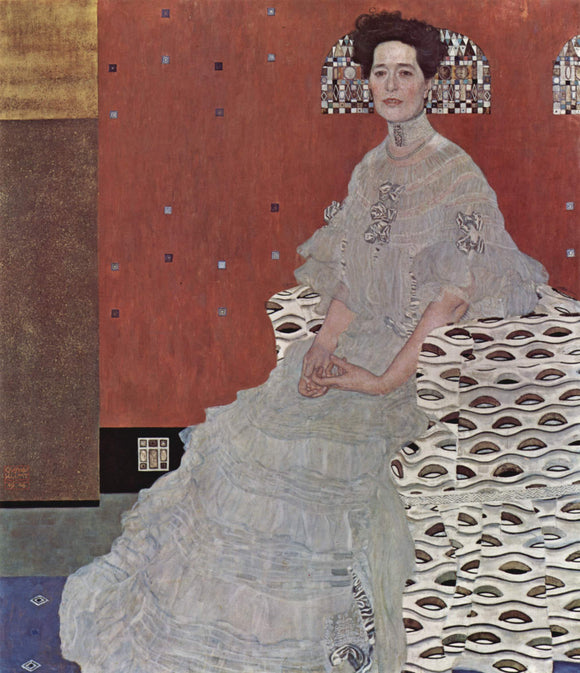  Gustav Klimt Portrait of Fritsa Reidler - Art Print